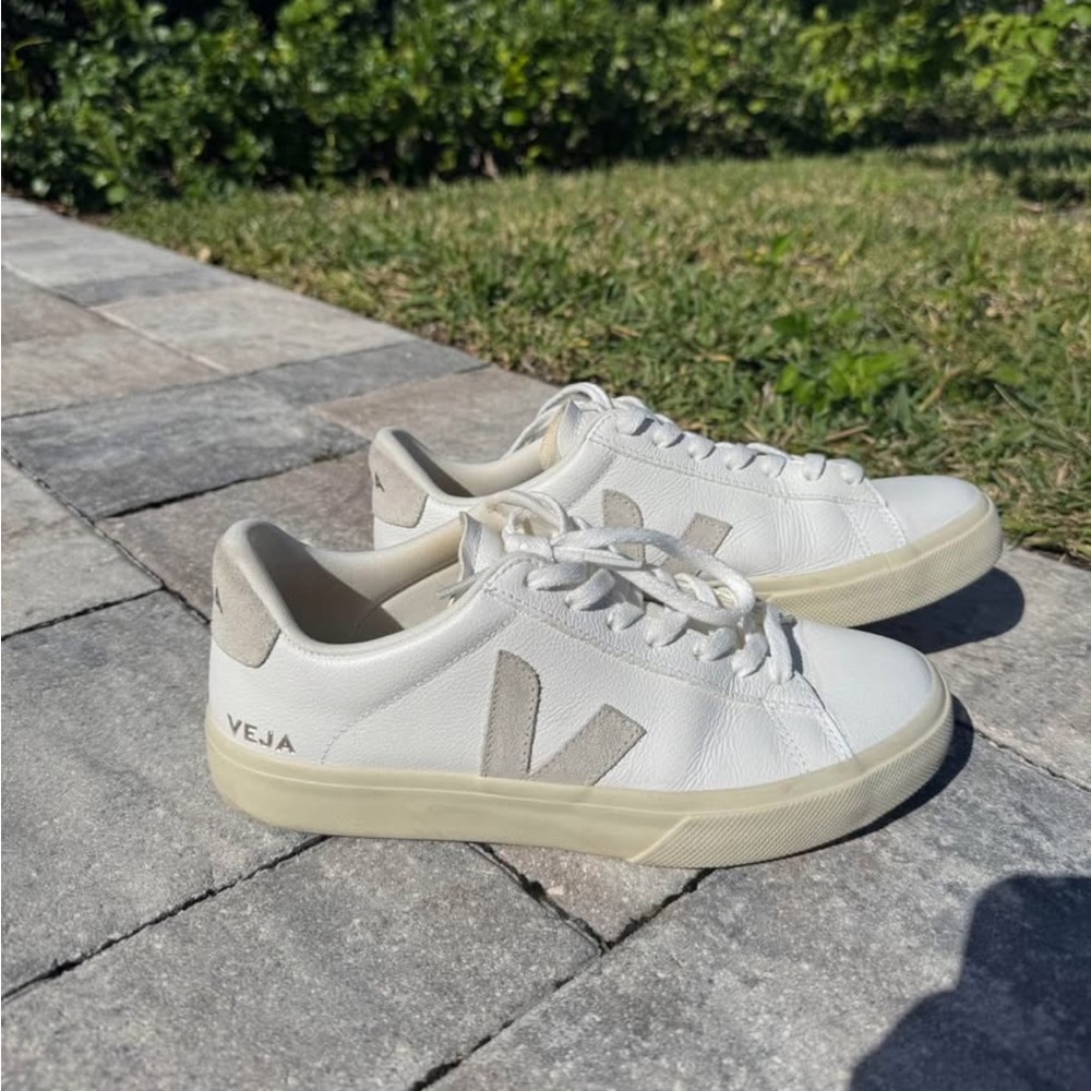 veja white campo sneakers